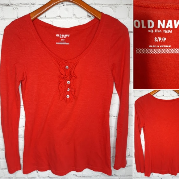 Old Navy Tops - 🎀 4/$25 Old Navy long sleeve shirt size SP